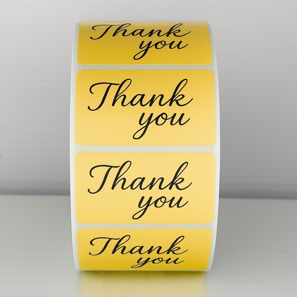 Cute Thank You Labels –Perfect for Packaging & Small Business Orders - Picture 5 of 8